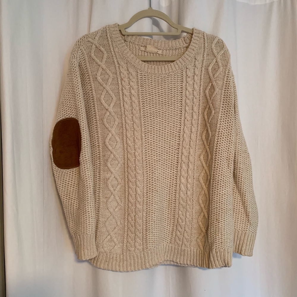 Cable Knit Oversized Sweater